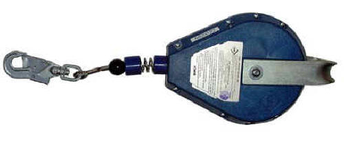 Faldblok med 15 meter stålwire