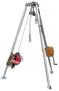 Treben og faldblok med 15 m. line.