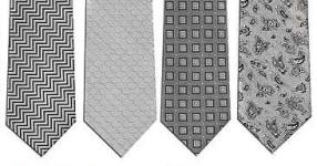 Logoslips, uniformsslips, ensfarvede slips, m�nstrede slips og t�rkl�der.