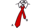 S�dan bindes knuden: &nbsp;"Half-Windsor"