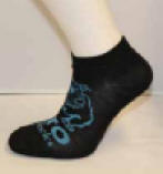 Sneakers - Tunn bomullstrumpa